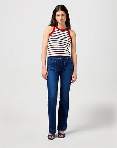 Wrangler 112351028 Flare dark wash