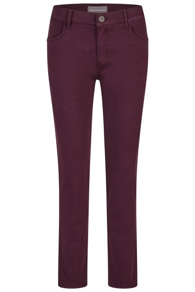 Anna Montana  1968 Angelika Slim Fit  Super Stretch 155  Bordo