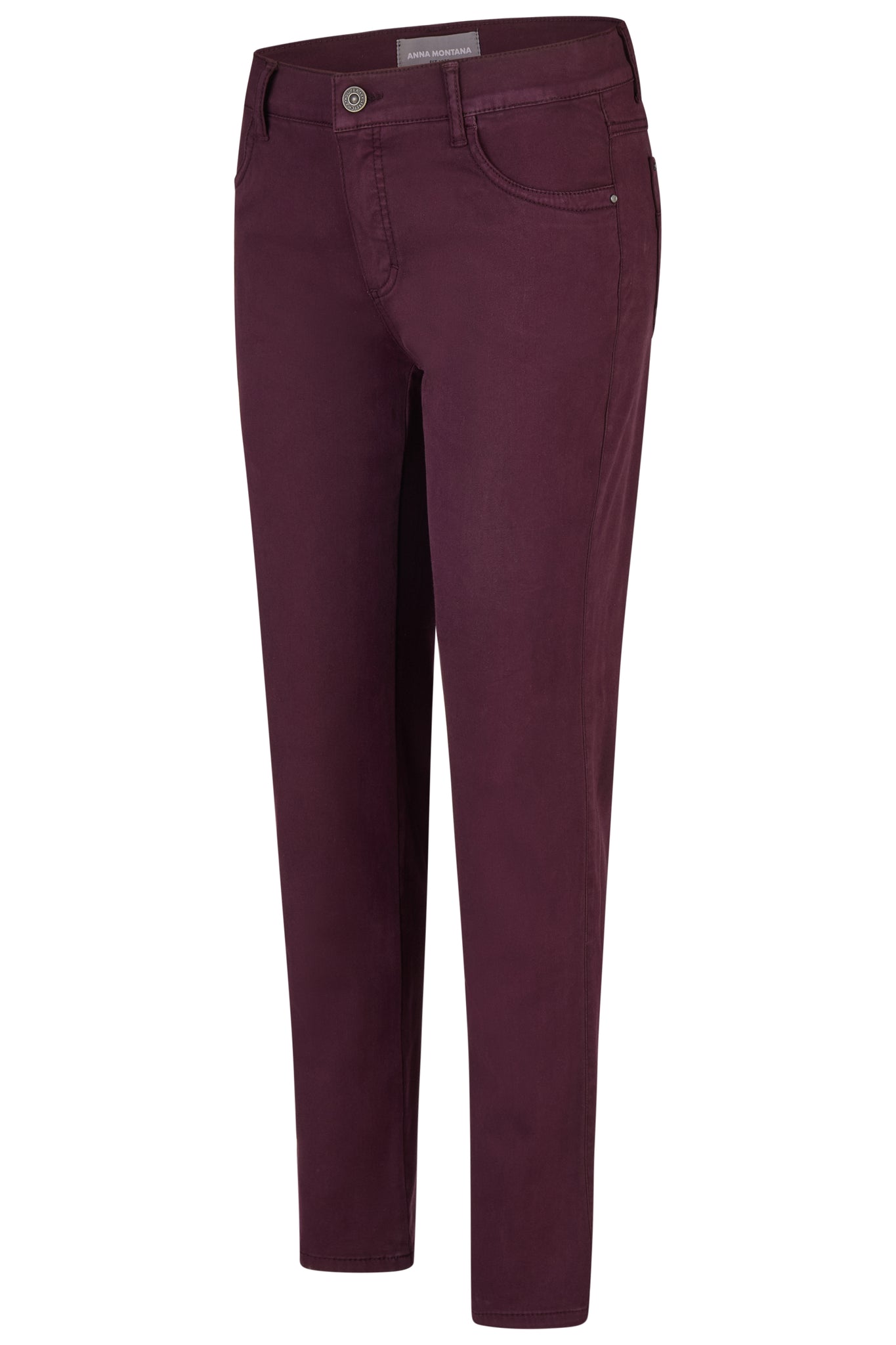 Anna Montana  1968 Angelika Slim Fit  Super Stretch 155  Bordo